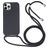 Mobigear Lanyard iPhone 16 Pro Max Silikon Handykette - Schwarz