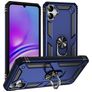 Mobigear Armor Ring Samsung Galaxy A05 Hülle Hardcase Backcover Stoßfest mit Ringhalter - Blau