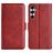 Mobigear Slim Magnet Samsung Galaxy A05 Hülle Klapphülle Geldbörse - Rot