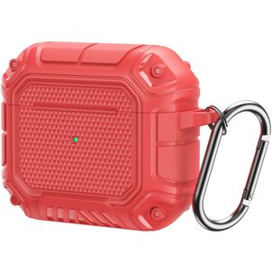 Mobigear Armor Apple AirPods 3 Hülle Flexibles Silikon - Rot
