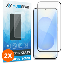 Mobigear Premium Samsung Galaxy S26 Panzerglas Gehärtetes Glas Displayschutz - Hüllenfreundlich (2er Pack)