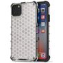 Mobigear Honeycomb Durchsichtig iPhone 11 Hülle Hardcase Backcover Stoßfest - Transparent