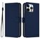Mobigear Urban Wallet iPhone 16 Pro Max Hülle Klapphülle Geldbörse - Marineblau