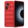 Mobigear Bumpy Xiaomi 12T Hülle Flexibles TPU Backcover - Rot