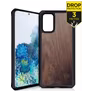 ITSkins HybridFusion Samsung Galaxy S20 Plus Hülle Hardcase Backcover Stoßfest - Dark Wood