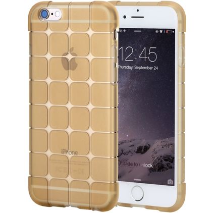 Rock Cubee iPhone 6s TPU (flexibel) Backcover - Gold