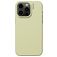 Nudient Base iPhone 15 Pro Max Silikon Hülle Backcover - Pale Yellow