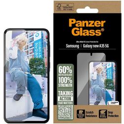 PanzerGlass Ultra-Wide Fit Samsung Galaxy A36 Gehärtetes Glas Displayschutz - Hüllenfreundlich