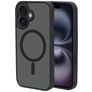 Mobiparts Hardcover iPhone 16 MagSafe Hülle Hardcase Backcover - Satin Black