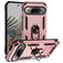 Mobigear Armor Ring Google Pixel 9 Pro XL Hülle Hardcase Backcover Stoßfest mit Ringhalter - Roségold