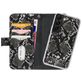 Mobilize Magnet Zipper Samsung Galaxy S22 Hülle Abnehmbare 2in1 Klapphülle Geldbörse - Schwarz