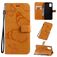 Mobigear Butterfly Samsung Galaxy A71 Klapphülle Portemonnaie - Cognac