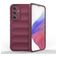 Mobigear Bumpy Samsung Galaxy A54 Hülle Flexibles TPU Backcover - Weinrot