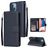 Mobigear Wallet iPhone 14 Plus Hülle Klapphülle Geldbörse - Marineblau