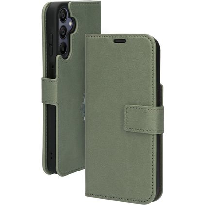 Mobiparts Classic Wallet Samsung Galaxy A15 Klapphülle Portemonnaie - Stone Green