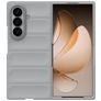 Mobigear Bumpy Samsung Galaxy Z Fold 8 Ultra Hülle Flexibles TPU Backcover - Grau