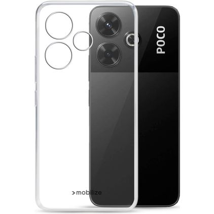 Mobilize Gelly Durchsichtig POCO M6 Hülle Flexibles TPU Backcover - Transparent