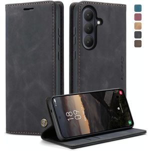 CaseMe 013 Samsung Galaxy S26 Hülle Klapphülle Geldbörse - Schwarz