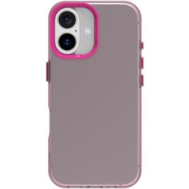 Mobigear Crystal iPhone 16 Hülle Hardcase Backcover - Rot