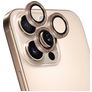 Mobiparts Camera Lens iPhone 16 Pro Max Aluminum Kameralinsen Schutz - Hüllenfreundlich - Roségold