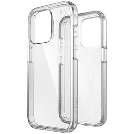 Speck Presidio Perfect Clear Durchsichtig iPhone 15 Pro Hülle Hardcase Backcover Stoßfest - Transparent