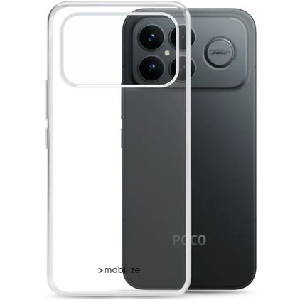 Mobilize Gelly Case Durchsichtig POCO F9 Ultra Hülle Flexibles TPU Backcover - Transparent