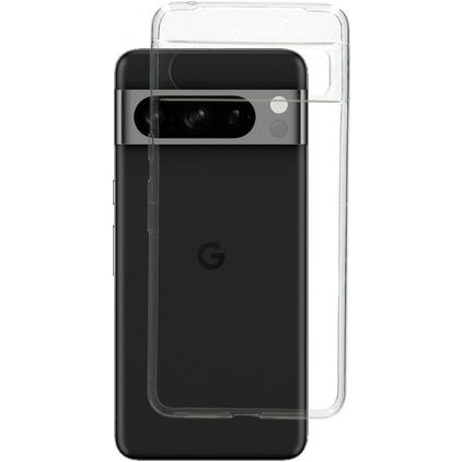 Mobiparts Classic Transparent Google Pixel 8 Pro TPU (flexibel) Backcover - Transparent