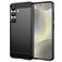 Mobigear Brushed Slim Samsung Galaxy S25 TPU (flexibel) Backcover - Schwarz