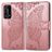 Mobigear Wallet Book Case Butterfly Rose Gold for Huawei P40 Pro