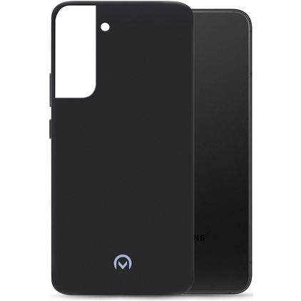Mobilize Rubber Gelly Samsung Galaxy S22 Plus Hülle Flexibles TPU Backcover - Matt Black