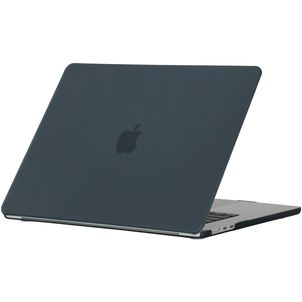 Mobigear Matte MacBook Air 15 Zoll (2023-2026) Hardcase Hülle MacBook Case - Schwarz - Model A2941 / A3114 / A3241 / A3448