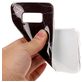 Mobigear Marble Samsung Galaxy S8 Plus Hülle Flexibles TPU Backcover - Schwarz