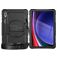 Mobigear SureGrip Xtreme Samsung Galaxy Tab S9 Ultra Hülle Kunststoff,Silikon Backcover + Schulterträger + Ständer - Schwarz