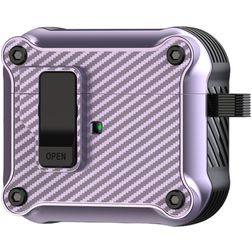 Mobigear Racing Clip Apple AirPods 3 Hardcase Hülle - Lila