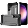 Mobigear Outdoor Samsung Galaxy S24 Plus Hülle Hardcase Backcover Stoßfest - Grau