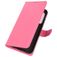 Mobigear Classic HTC Desire 20 Pro Hülle Klapphülle Geldbörse - Magenta