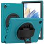Mobigear SureGrip Samsung Galaxy Tab A8 10.5 (2021) Hülle Kunststoff,Silikon Backcover + Ständer - Blau