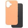 CARE by PanzerGlass Fashionable iPhone 16 Silikon MagSafe Hülle Backcover - Peachy