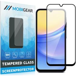 Mobigear Premium Samsung Galaxy M15 Panzerglas Gehärtetes Glas Displayschutz - Hüllenfreundlich