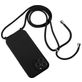Mobigear Lanyard iPhone 14 Pro Max Silikon Handykette - Schwarz