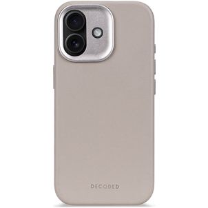 Decoded iPhone 17 Hülle Echtes Leder Backcover Stoßfest - Solid Clay