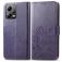 Mobigear Clover POCO X5 Hülle Klapphülle Geldbörse - Lila