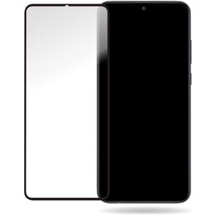 Mobilize Premium Huawei Y6p Panzerglas Gehärtetes Glas Displayschutz - Hüllenfreundlich - Schwarz