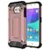 Mobigear Outdoor Samsung Galaxy S6 Hülle Hardcase Backcover Stoßfest - Roségold