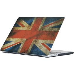 Mobigear Design MacBook Air 15 Zoll (2023-2025) Hardcase Hülle MacBook Case - UK Flag - Model A2941 / A3114 / A3241