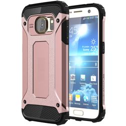 Mobigear Outdoor Samsung Galaxy S7 Hülle Hardcase Backcover Stoßfest - Roségold