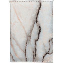 Mobigear Marble Kunststoff Reisepasshülle - Weiß