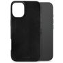 Mobilize Premium iPhone 16 MagSafe Hülle Echtes Leder Backcover - Schwarz