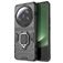 Mobigear Armor Ring Xiaomi 13 Ultra Hülle Hardcase Backcover Stoßfest mit Ringhalter - Schwarz