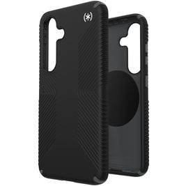 Speck Presidio2 Grip Magnet Samsung Galaxy S25 MagSafe Hülle Hardcase Backcover Stoßfest - Schwarz